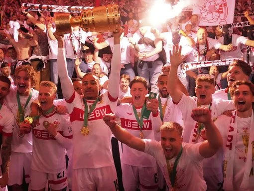 Stuttgart too good for minnows in German Cup final