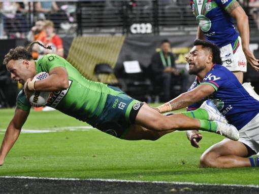 Raiders party in Vegas with big win to open NRL season