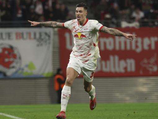 Penalty shoots Leipzig into German Cup semi-finals