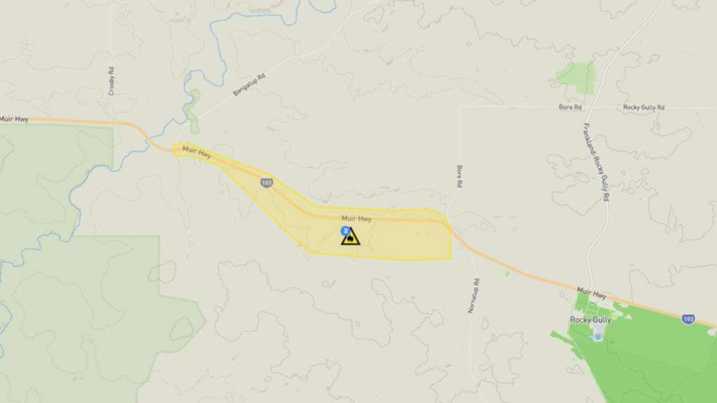 breakingAerial crews sent to out-of-control bushfire in Rocky Gully