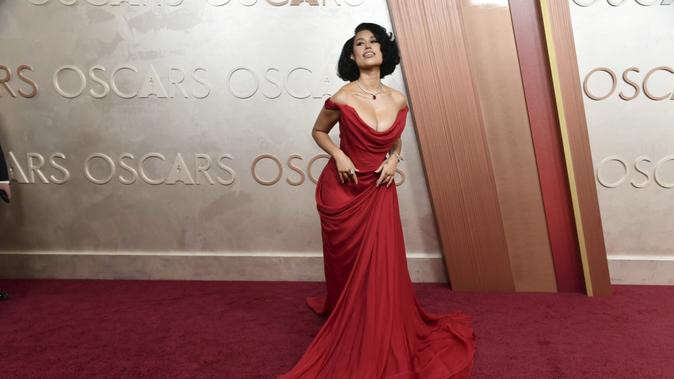 Celebrities grace red carpet at 2025 Oscars