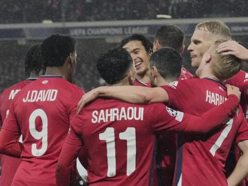 Haraldsson's brace as Lille go third in French league