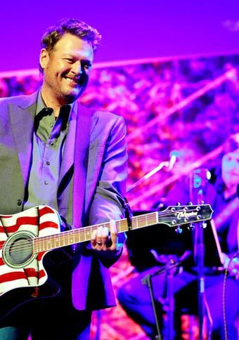 Blake Shelton loves seeing his stepsons performing music