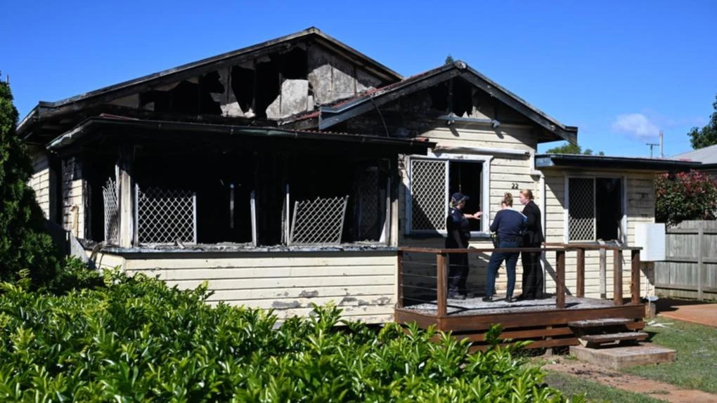 breakingMother charged with murder over fire that killed her kids