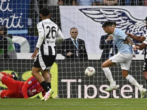 Lazio snatches draw against 10-man Juventus in Serie A