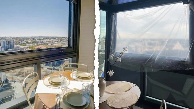 Perth Now exclusiveYoung Aussie mum’s horror stay in Perth Airbnb on 16th floor