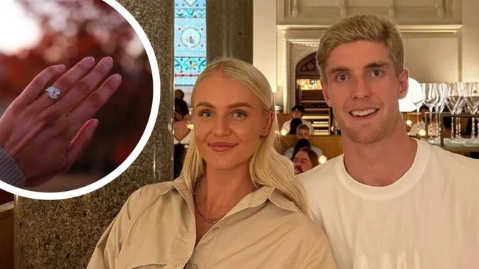 Aussie power-couple announce engagement with dazzling ring