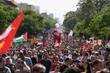 1ᵉʳ-Mai : plus de 250 000 personnes ont manifesté en France, selon la CGT ; un stand du PS attaqué dans le cortège parisien