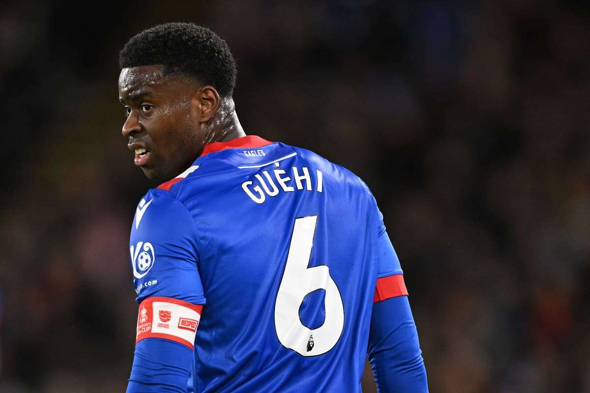 Crystal Palace injury blow as Guehi ruled out for weeks after surgery