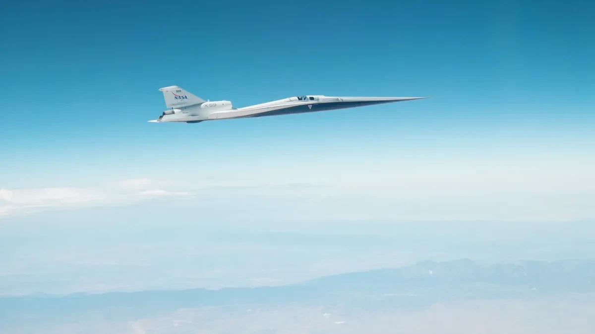 NASA’s experimental quiet supersonic plane passes another critical milestone