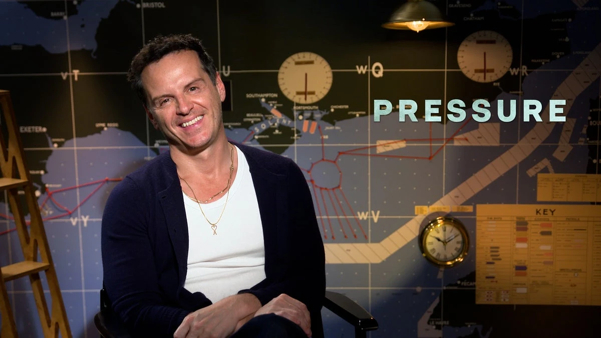 Andrew Scott talks about World War II, D-Day and weather forecasting for his new film Pressure