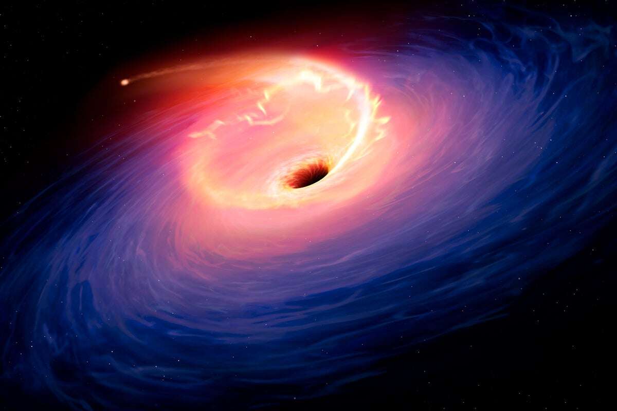 This Supermassive Black Hole May Harbor a Bizarre Undead Star