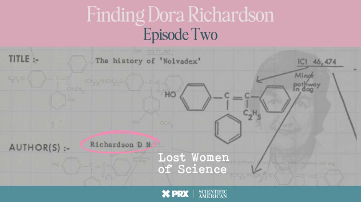 Dora Richardson Took Her Research Underground to Develop Lifesaving Tamoxifen