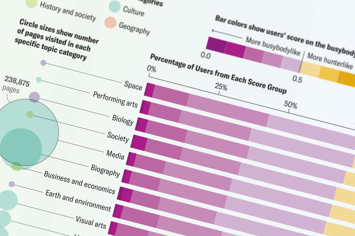 Wikipedia Searches Reveal Differing Styles of Curiosity