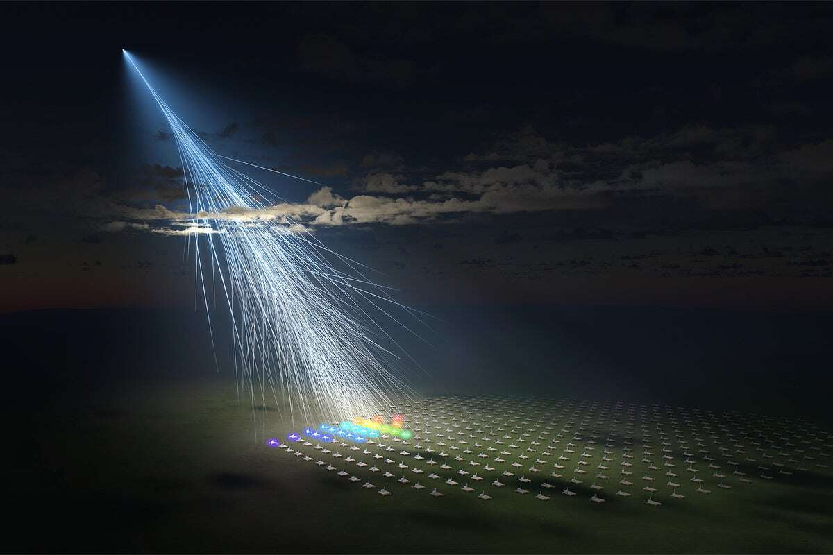 The Second Most Powerful Cosmic Ray in History Came from--Nowhere?