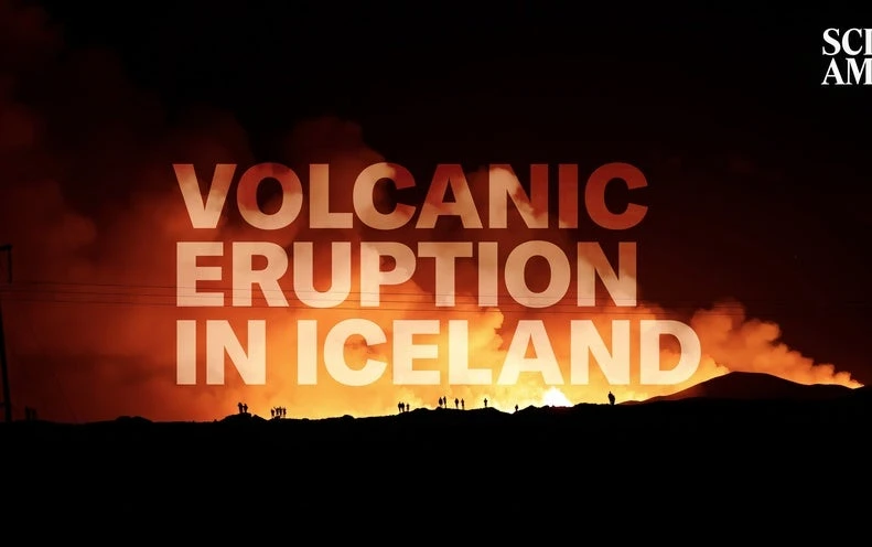 Incredible Footage of the Volcanic Eruption in Iceland