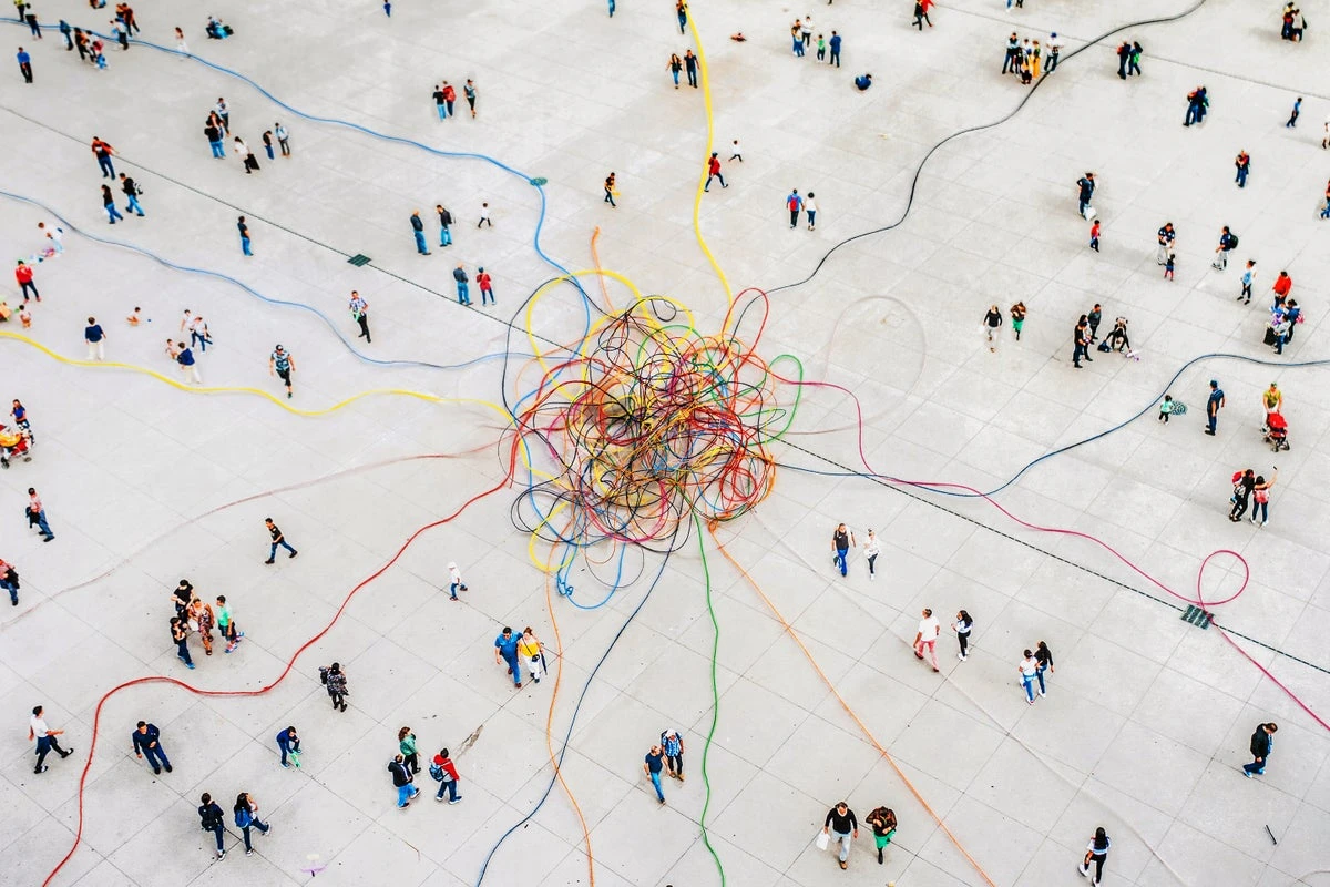 Pedestrian Traffic Turns to Chaos at a Critical Angle, Mathematicians Find