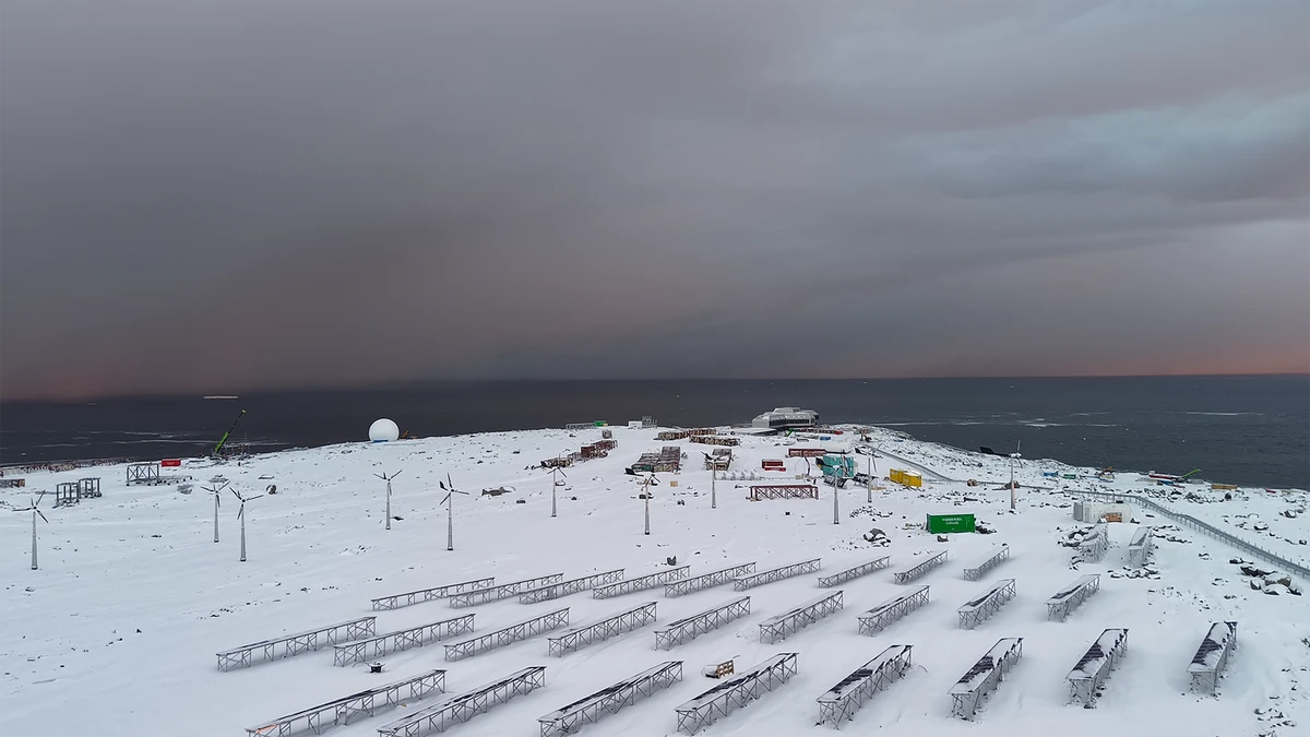 How China Made an Antarctic Station Run on Majority Clean Energy