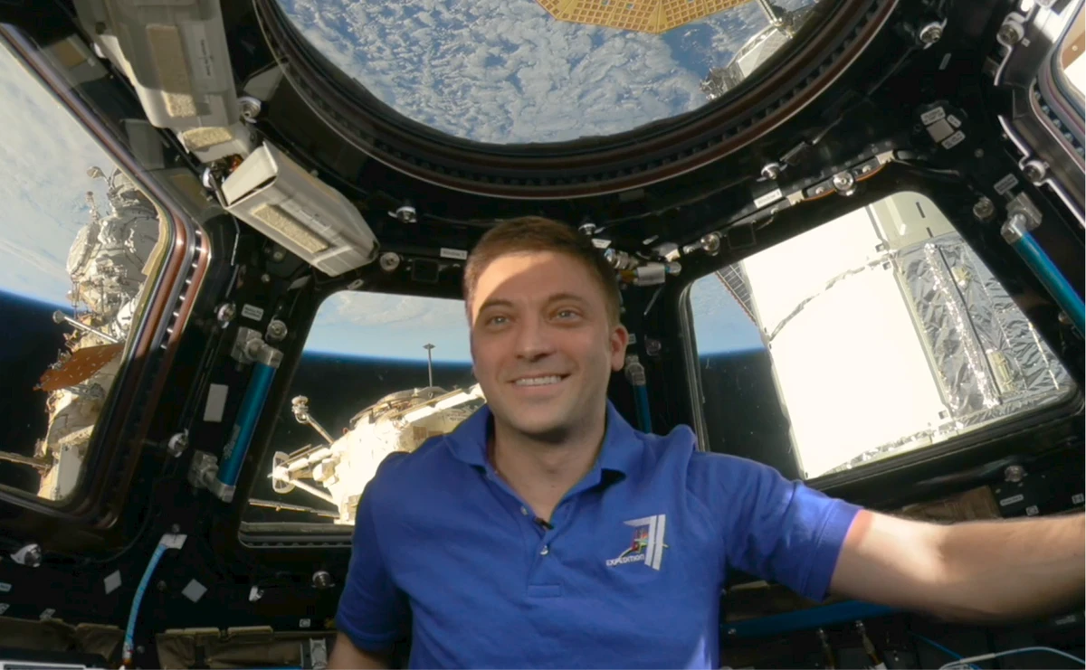 Astronaut Matthew Dominick Speaks to Scientific American, Live from the International Space Station