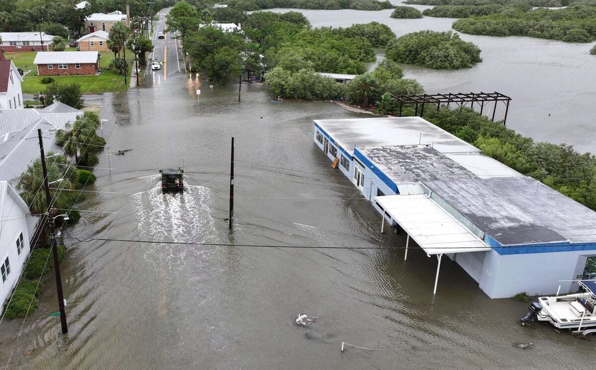 Hurricane Debby Slams Florida Region That’s Still Recovering from Last Year’s Hit