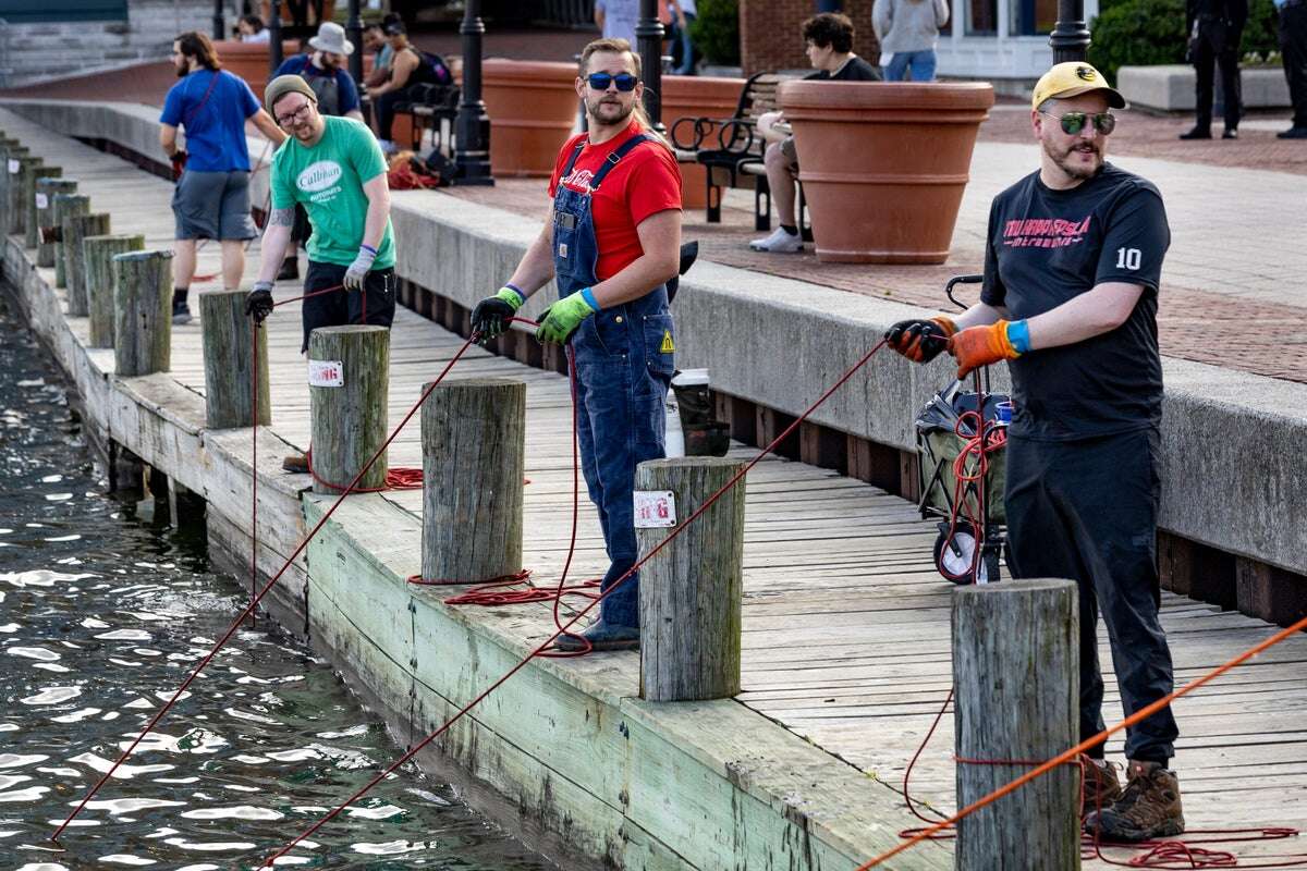 How Magnet Fishers Catch Underwater Garbage, Guns and Sometimes Treasure