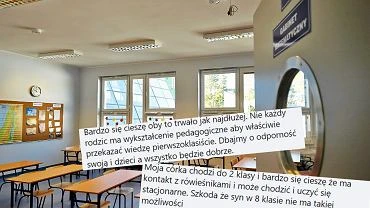 Rodzice uczniw: Po pierwszej fali masa zalegoci. Nadrobili troch, a tu bc -powtrka. Rce opadaj