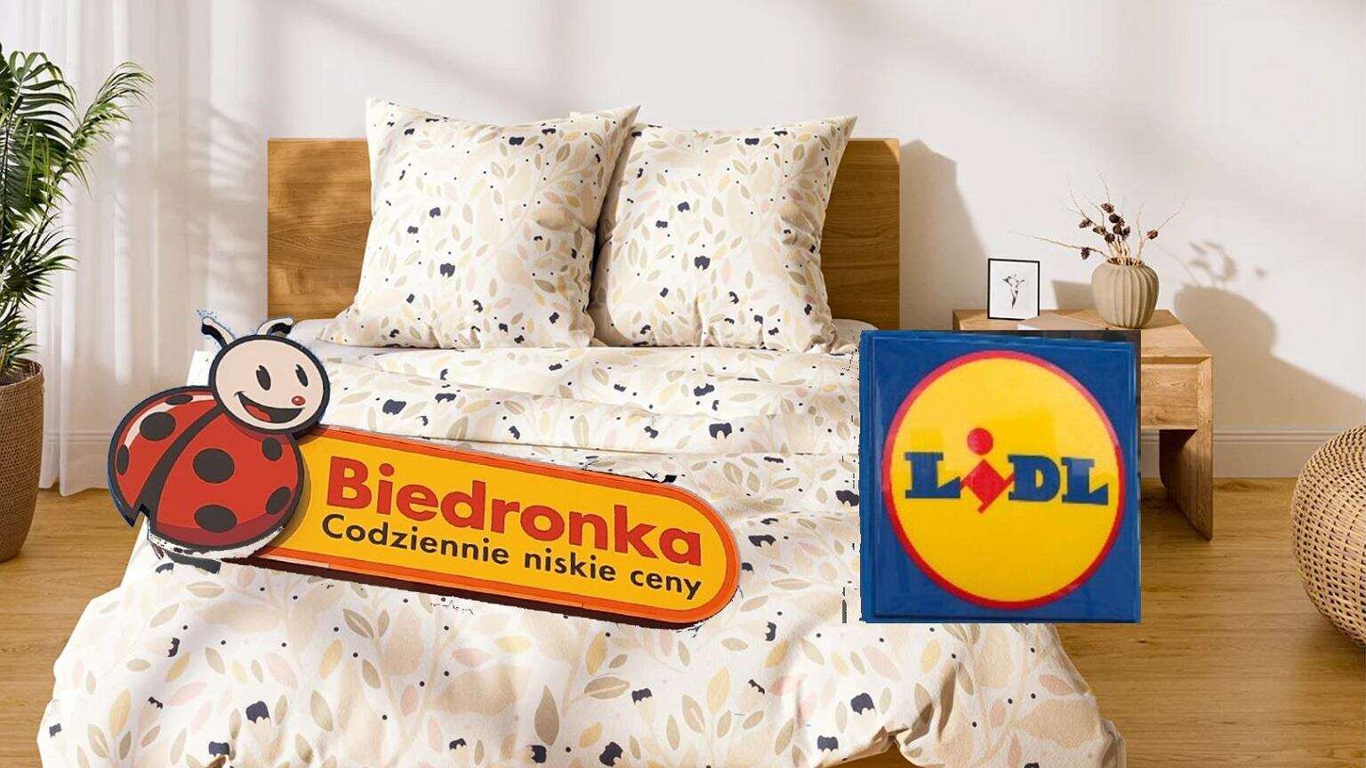 W Biedronce -50% na pościele z kory! Lepsza oferta niż w Lidlu i Jysku?