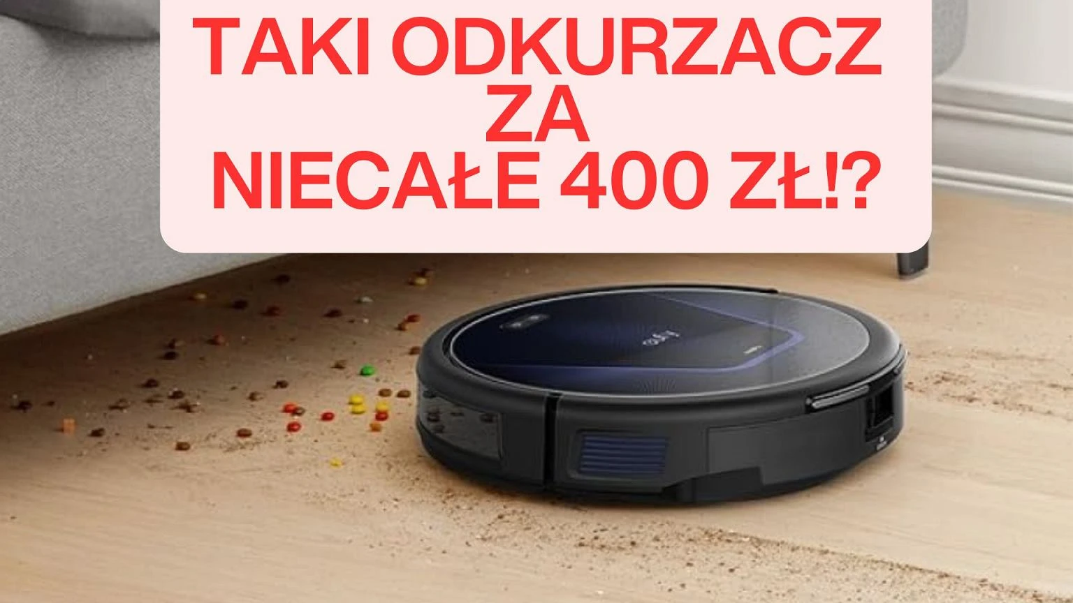 Roboty sprzÄtajÄce nie sÄ juĹź kosmicznie drogie. Na Amazonie znalazĹem za niecaĹe 400 zĹotych!