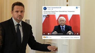 Rafa Trzaskowski reaguje na owiadczenie Jarosawa Kaczyskiego. 