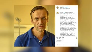 Aleksiej Nawalny wyszed ze szpitala. Opublikowa zdjcie i zoliwy komentarz. 