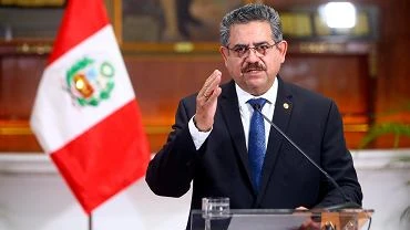 Peru. Tymczasowy prezydent kraju poda si do dymisji. Urzd sprawowa przez niespena tydzie