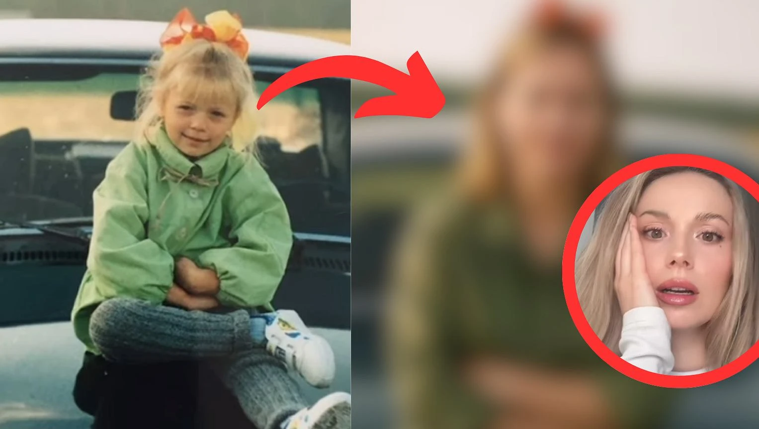 Pokazała AI zdjęcie z dzieciństwa i zapytała, jak będzie wyglądać po 30 latach 