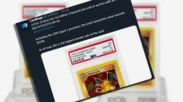 Unikatowa karta Pokemon sprzedana za rwnowarto 800 tys. zotych. Kupi j raper