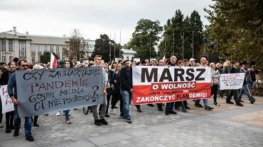 Pracownik KUL na marszu koronasceptykw. Mwi o 
