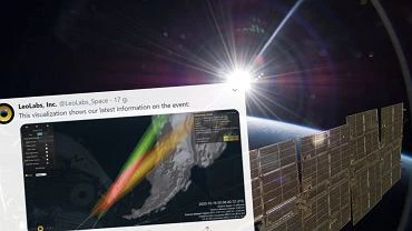 Radziecki satelita i chiska rakieta miny si na orbicie o wos. Metry od katastrofy