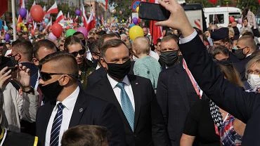 Warszawa. Andrzej Duda doczy do Marszu dla ycia i Rodziny. 
