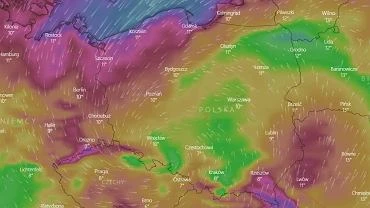 Pogoda. IMGW: silny wiatr i intensywny deszcz. Ostrzeenia trzeciego stopnia