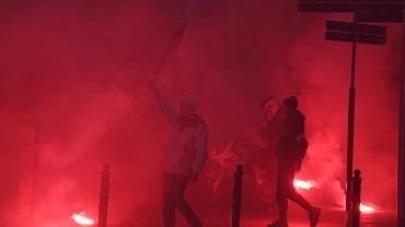 Marsz Niepodlegoci w Warszawie. Doszo do star. 