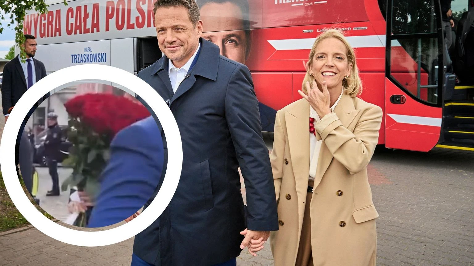 Trzaskowski dostał kwiaty i nie oddał ich żonie. Ludzie oburzeni, a ekspertka komentuje