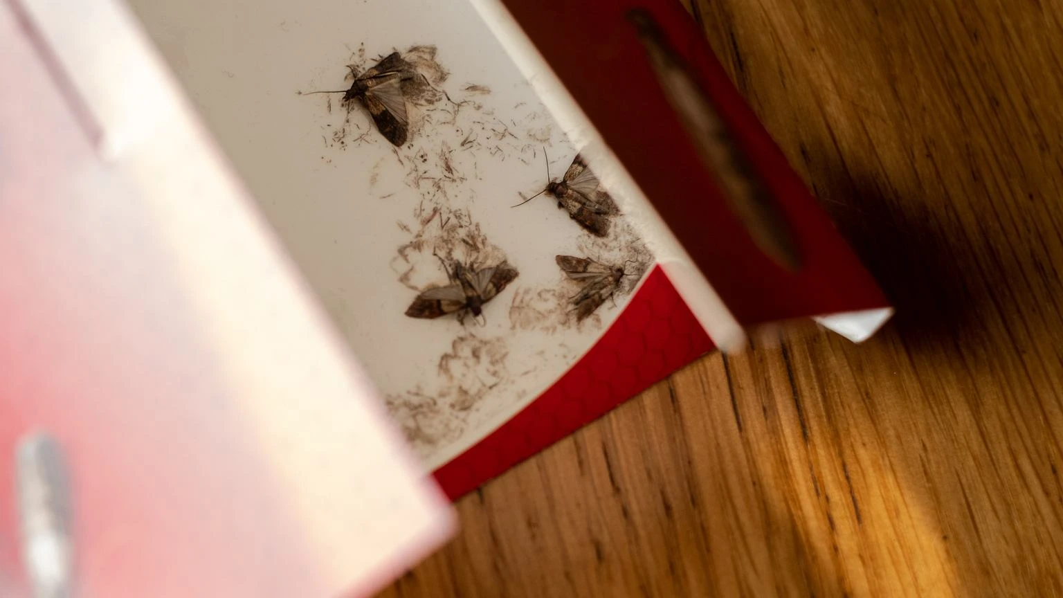 Moli spożywczych szukaj w tych miejscach. Istna wylęgarnia. Larwy je uwielbiają
