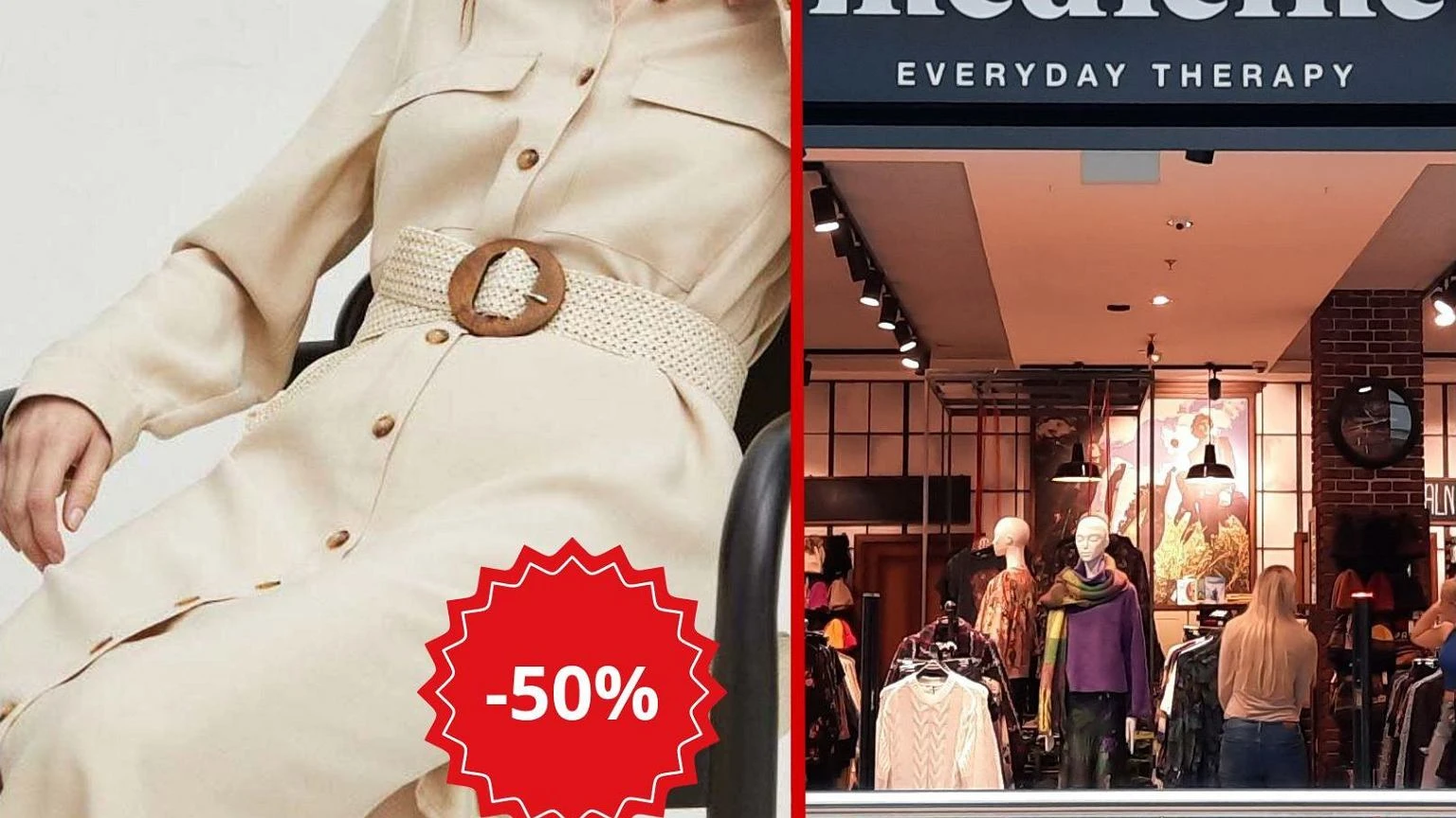 Cudna sukienka koszulowa z Medicine 50% taniej! Ładne również w Lidlu, Reserved