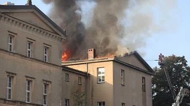 lsk. Poar szkoy w Lublicu - na miejsce wysano 11 zespow ganiczych