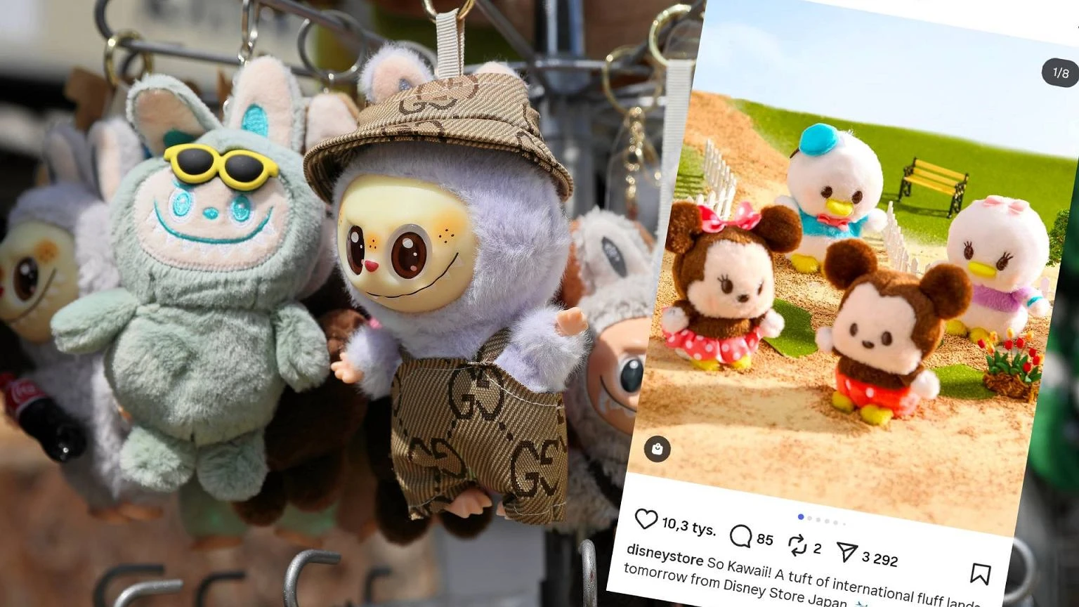 Labubu ma konkurencjÄ. Disney wkroczyĹ do akcji. Wypuszcza 