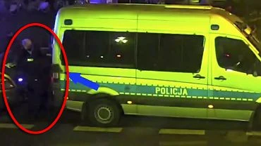 Policja opublikowaa nagranie z udziaem Czarzastego. 