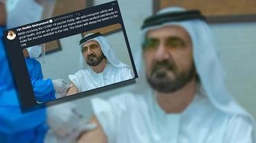 Premier Zjednoczonych Emiratw Arabskich zaszczepi si przeciw COVID