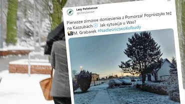 Pierwszy nieg w Polsce. 