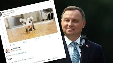 Duda odnis si do wpisu o oposie i znw zaliczy wpadk. 