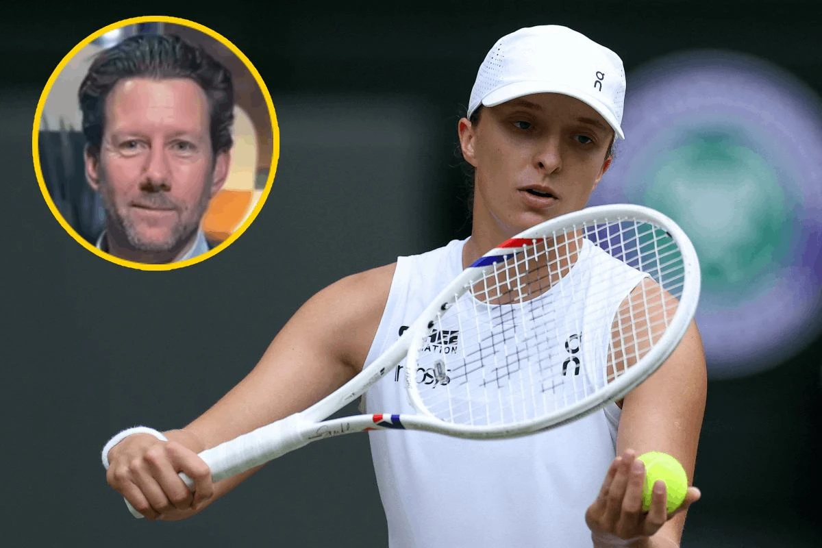 Było 6:0, 5:0 dla Świątek w finale Wimbledonu. Niebywałe, co wtedy pomyślał Fissette