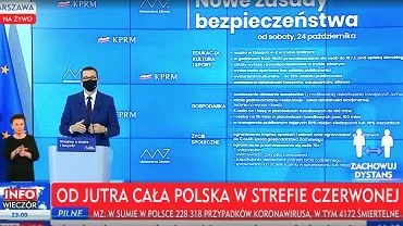 Koronawirus. Premier twierdzi, e zakaz wychodzenia z domu dla seniorw to 