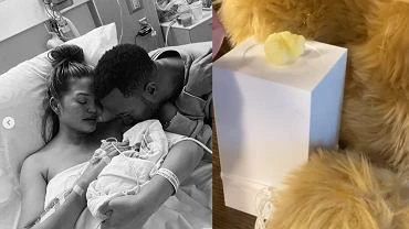 Chrissy Teigen pokazaa dzieciom urn z prochami synka. Chciaa oswoi je z tematem mierci. 